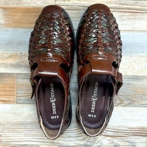 Like New deer Stags Bamboo 2 Huarache Sandal